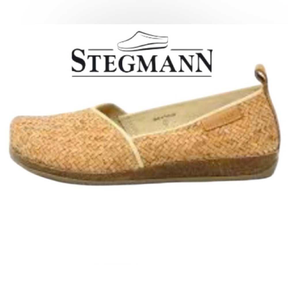 Stegmann 'Liesl' Skimmer Cork Basket Weave - Size 8